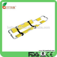 Aluminum emergency Folding scoop stretcher with bag